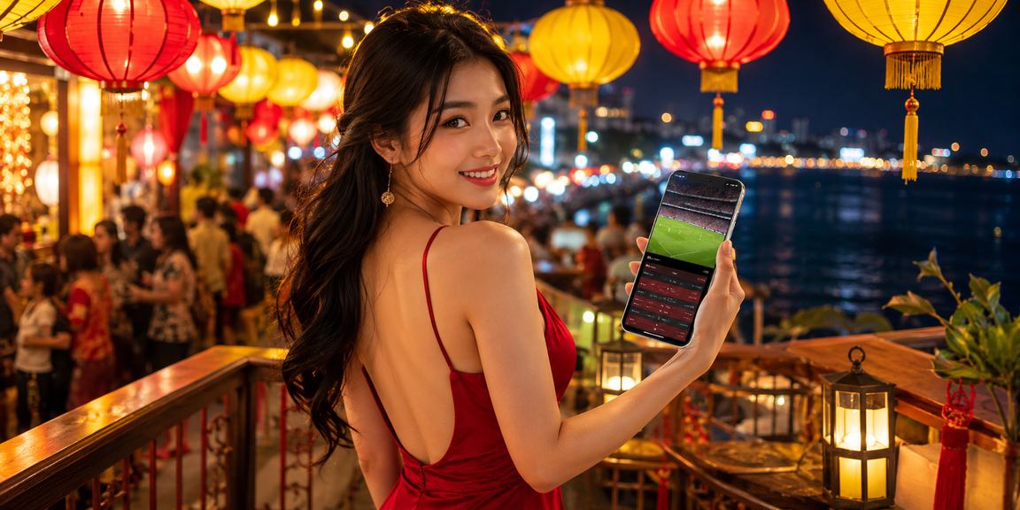 Cảnh chợ đêm Hà Nội với người hâm mộ theo dõi cá cược thể thao trực tuyến