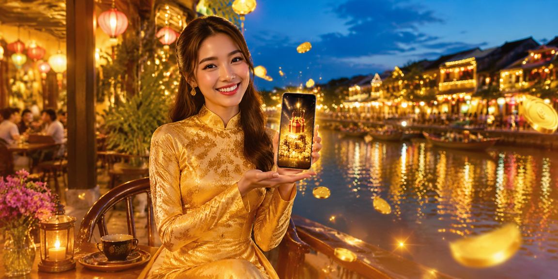Đăng ký tài khoản mới và nhận thưởng chào mừng tại Hội An